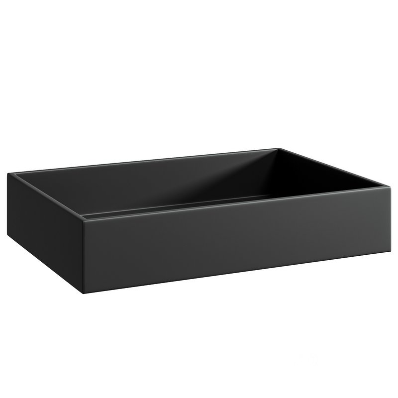 Countertop washbasin TWA112 made of mineral casting – width and color to choose from Image 1