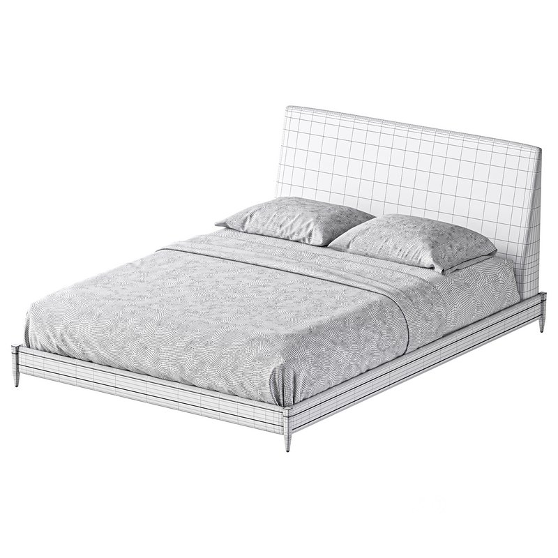 TIBURON MINK UPHOLSTERED QUEEN BEDl Image 22