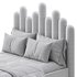 Light Wood Upholstered Panel Modern Bed - Thumbnail 23