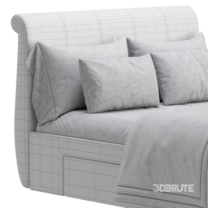 Lucia Upholstered Bed Image 25