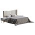 Modern Beige King Size Bed - Thumbnail 2
