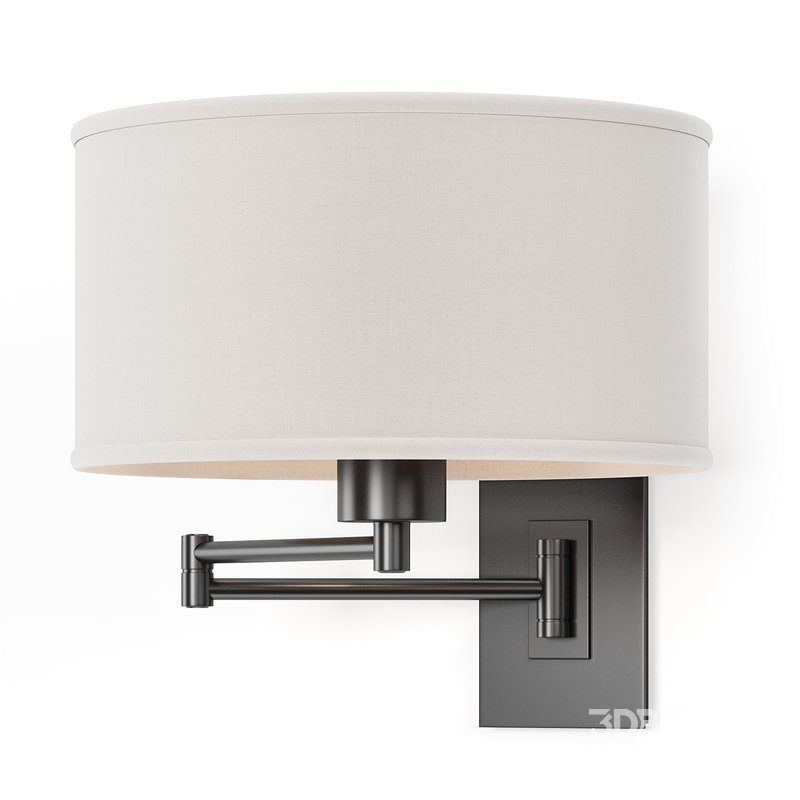 Simple Swing Arm Sconce Image 3