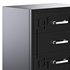 SAFAVIEH Raina Three Drawer Greek Key Night Stand Black - Thumbnail 2