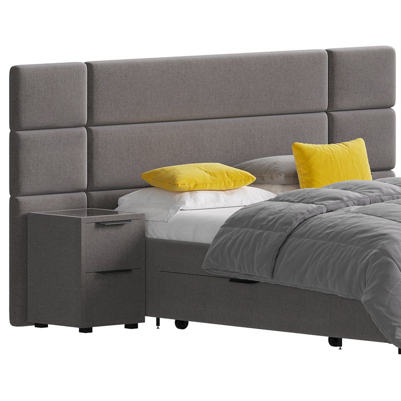Hart Upholstered Bed Frame Image 3