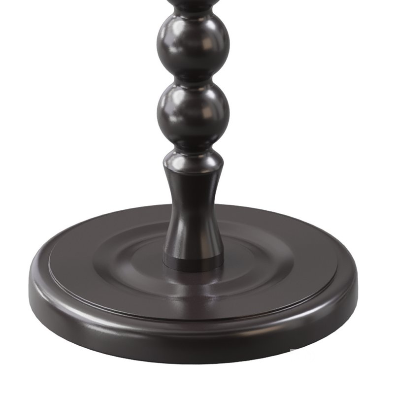 Retro Solid Wood Side Table Image 2