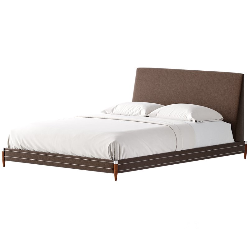 TIBURON MINK UPHOLSTERED QUEEN BEDl Image 2