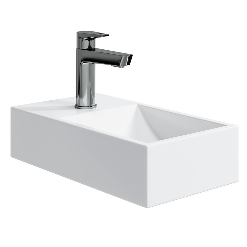 Wall-mounted washbasin BA18 Image 2