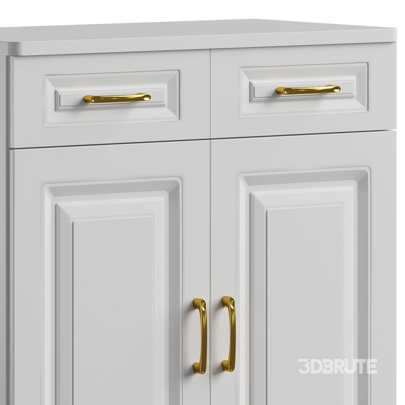 Modern Wood Sideboard Credenza 2 Image 2