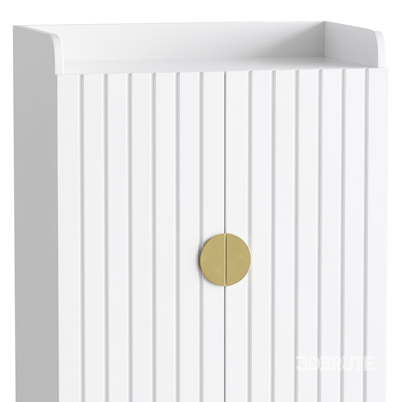 Yellar Nordic Entryway White Shoe Storagel Image 2