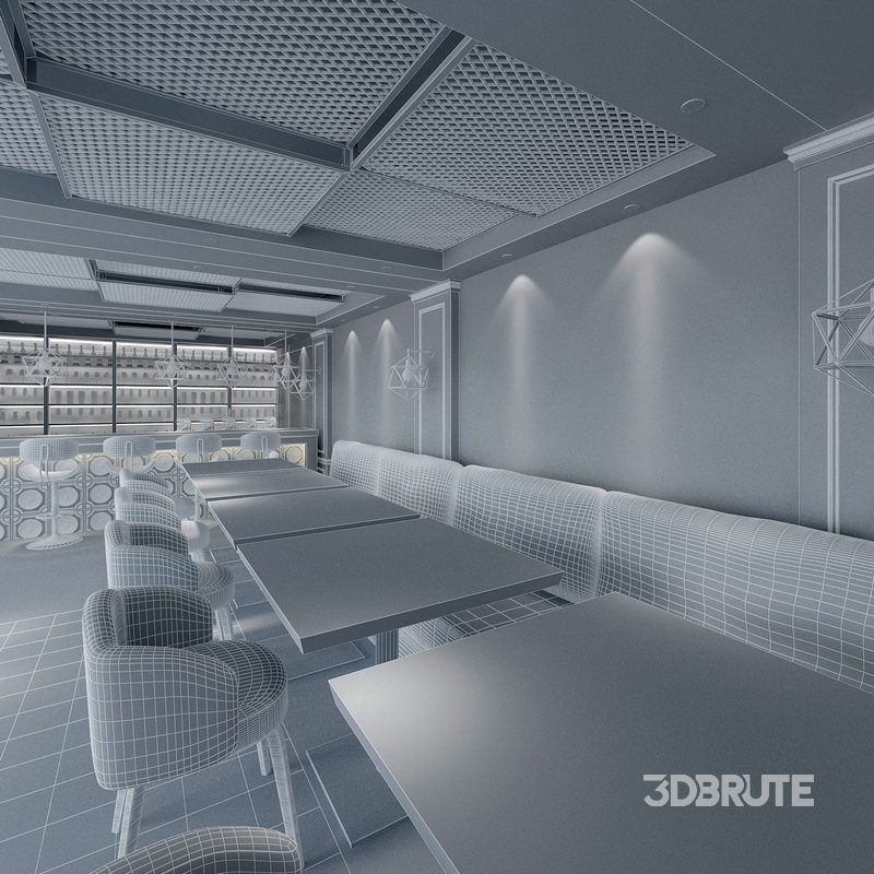 3D model Loft Bar Image 9