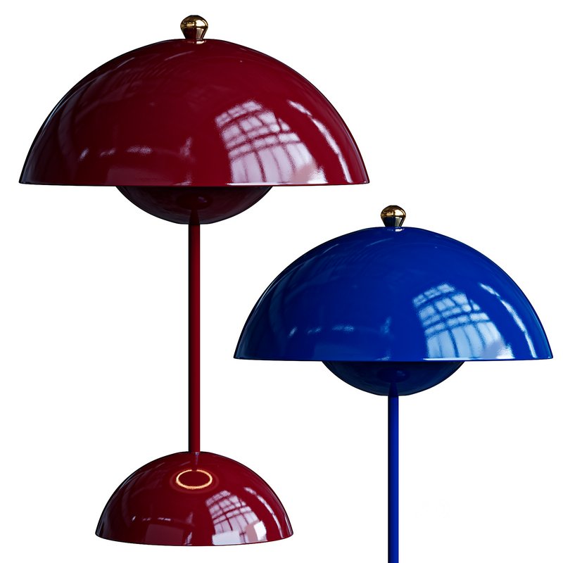 Tradition Flowerpot Battery Table Lamp Image 3