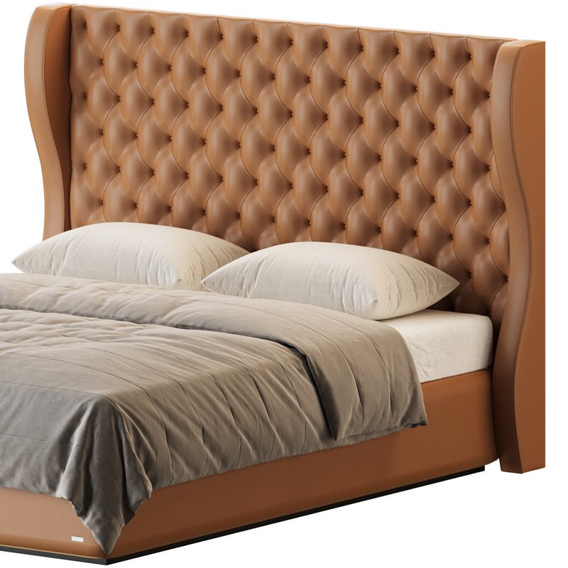 Quilting Upholstered Bed With Storage Image 3