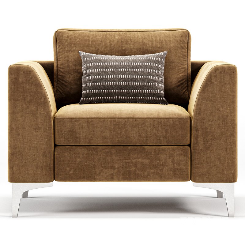 Isla Fabric Armchair Image 1