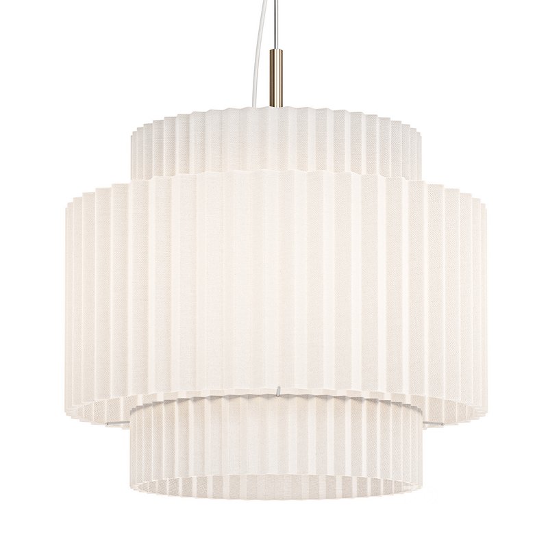 Pleated Shade LED Pendant Image 2