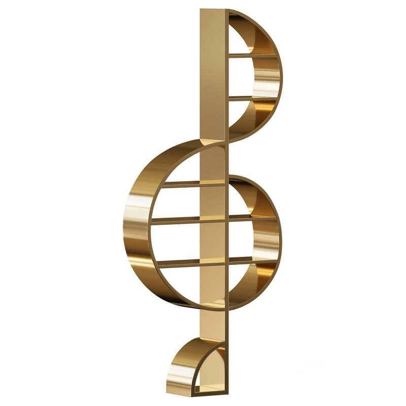 Musical Note Bookshelf Image 2