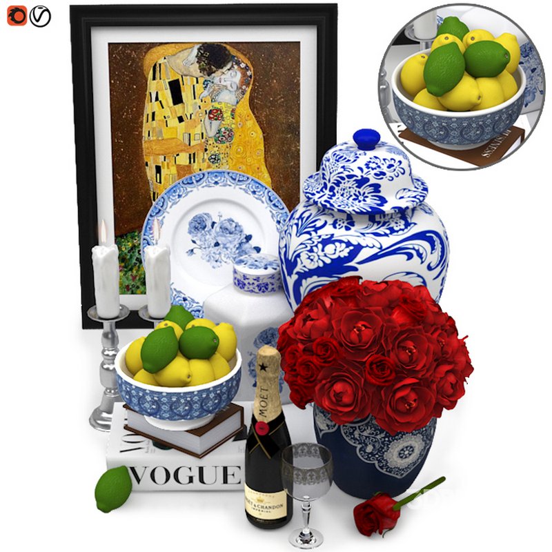 lux deco chinese set Image 1