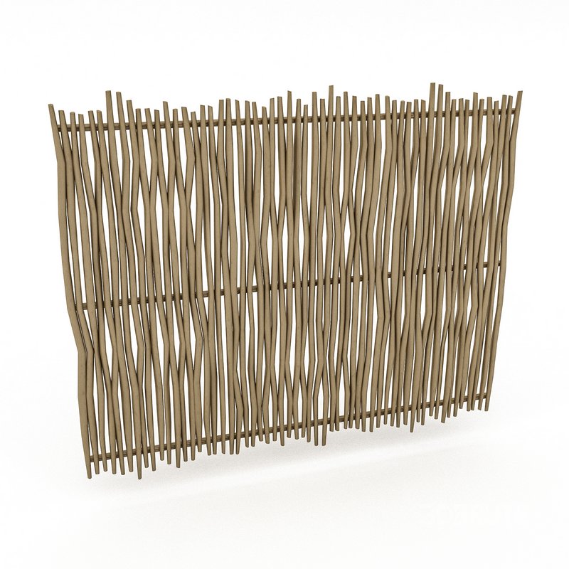 3D model bamboo and snaps separator Image 3