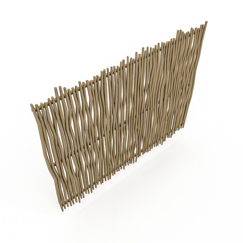 3D model bamboo and snaps separator Image 2