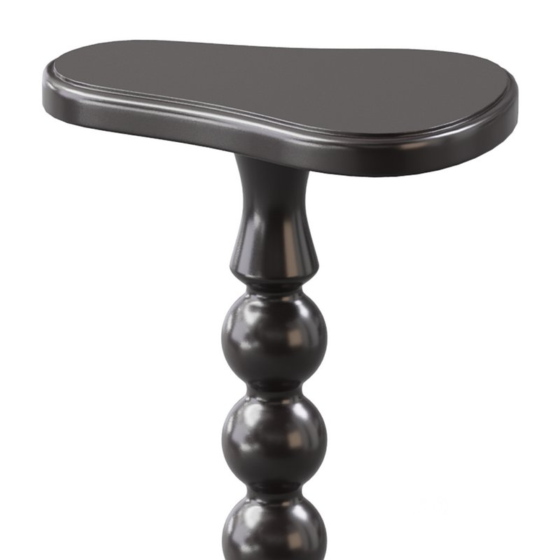 Retro Solid Wood Side Table Image 3