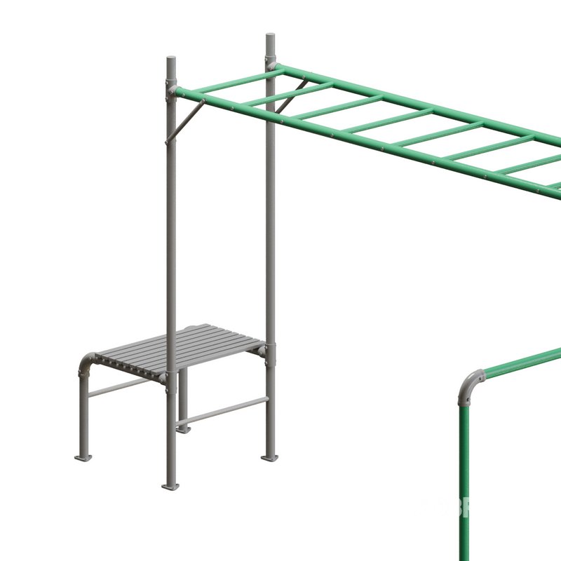 JUNIOR JUNGLE MONKEY BAR MODULE – LIFESPAN KIDS Image 3