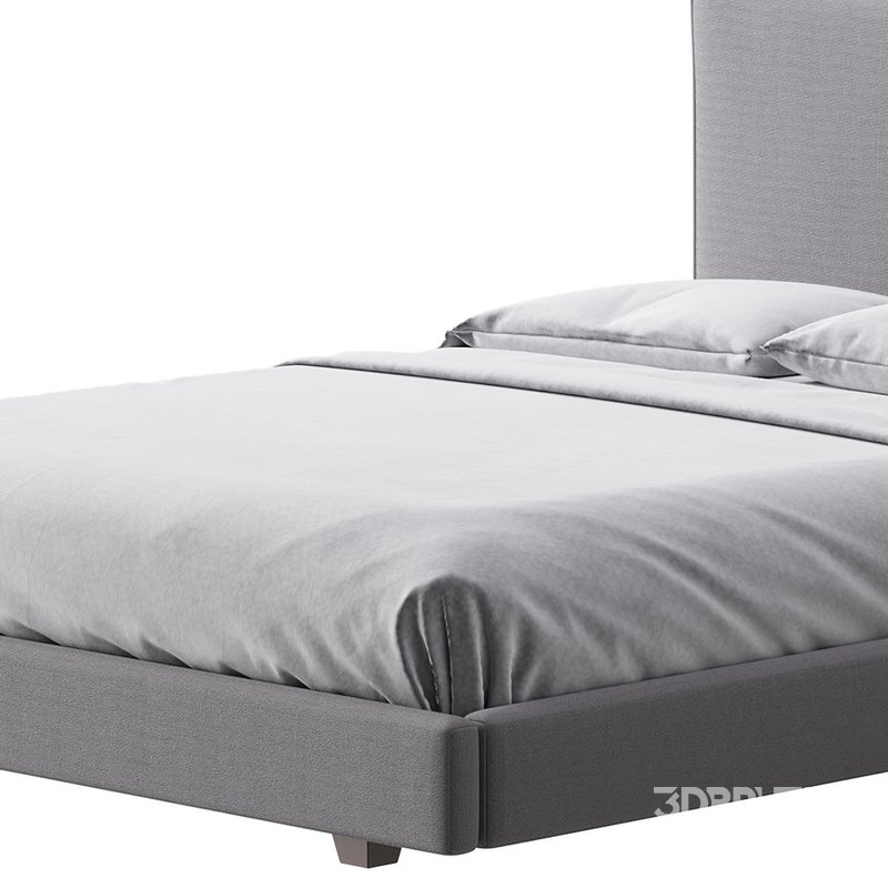 FACADE SHADOW VELVET QUEEN BED Image 3