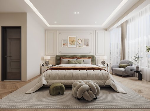 Modern bedroom