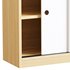 Living Room Contemporary Manufactured Wood Sideboard with Doors - Thumbnail 2
