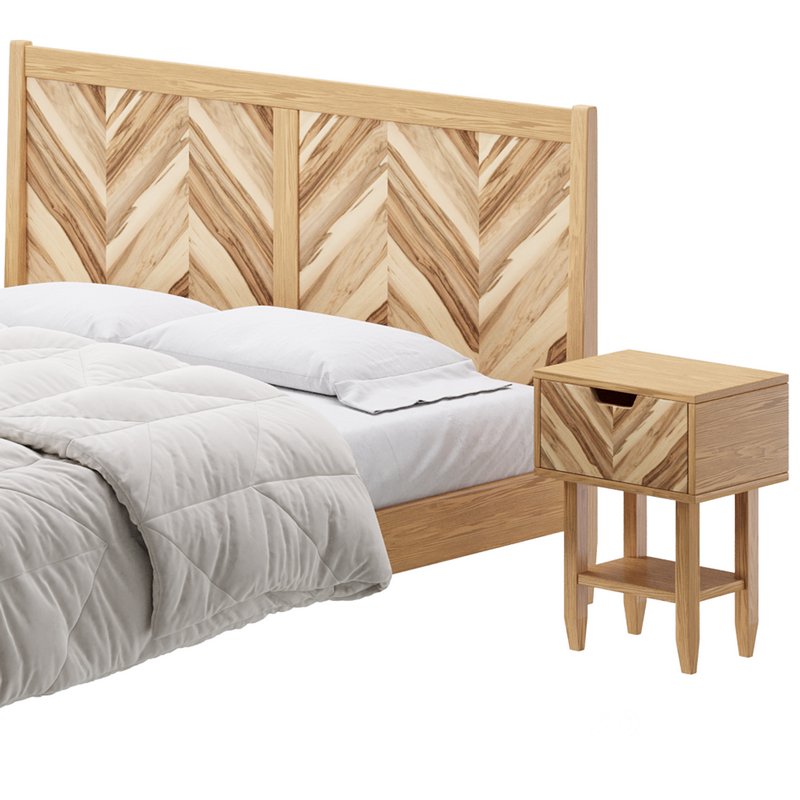 Paxton Wooden Bed Image 3