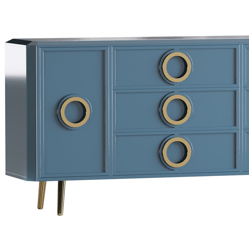 Rindix Blue Sideboard Image 3