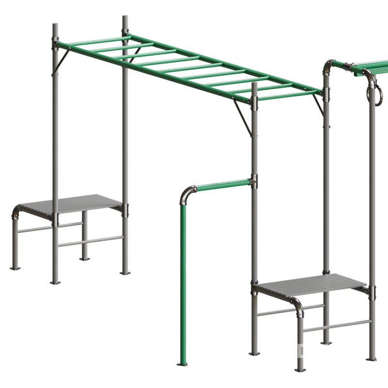 JUNIOR JUNGLE TARZAN MONKEY BARS Image 2