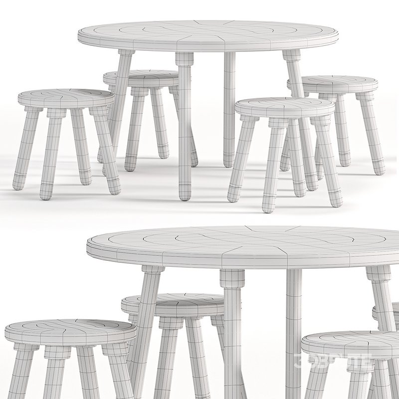 Cocuk Masasi Silla Y Infantiles, children’s desk chair by Ecmarvellous Image 3