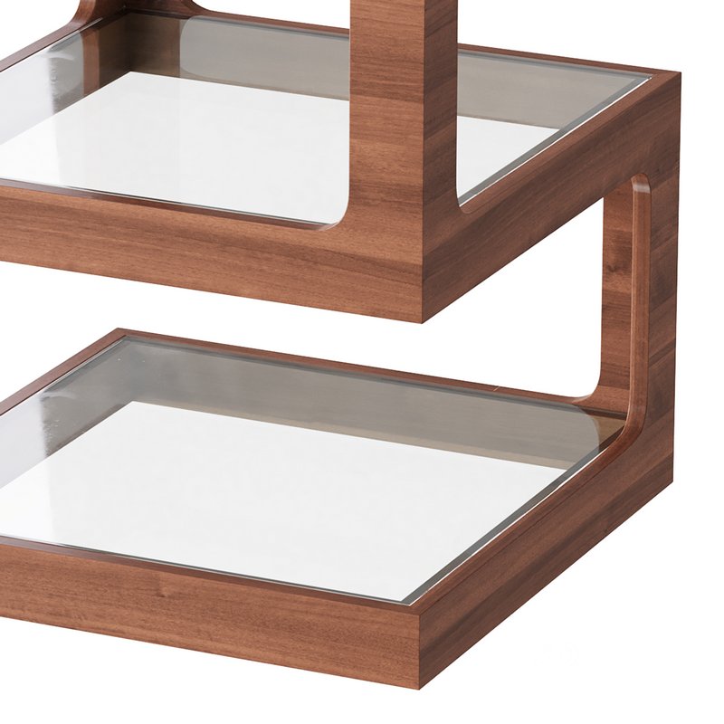 Modern Glass Side Table Image 6