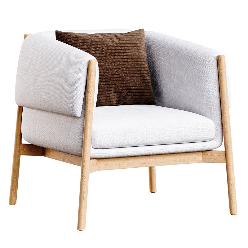 Tekou armchair gray Image 3