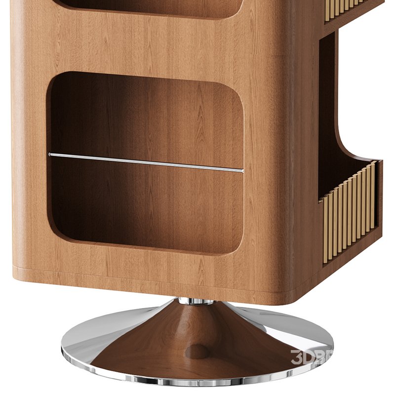 Rotating Side Table Image 3