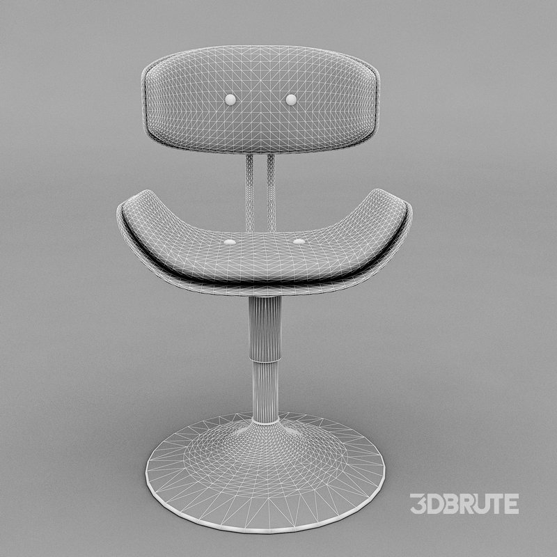 3D Bar Chair Image 6