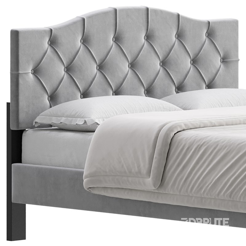 Perth Fabric Bed Frame Image 3