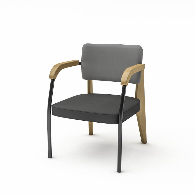 modern chair 05 3D model Image 4