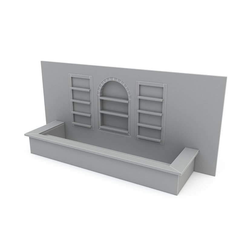 bohemian bar 3D Image 6