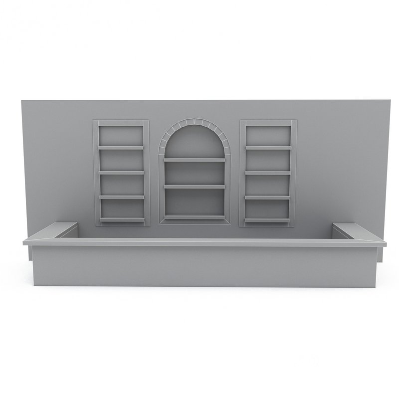 bohemian bar 3D Image 7