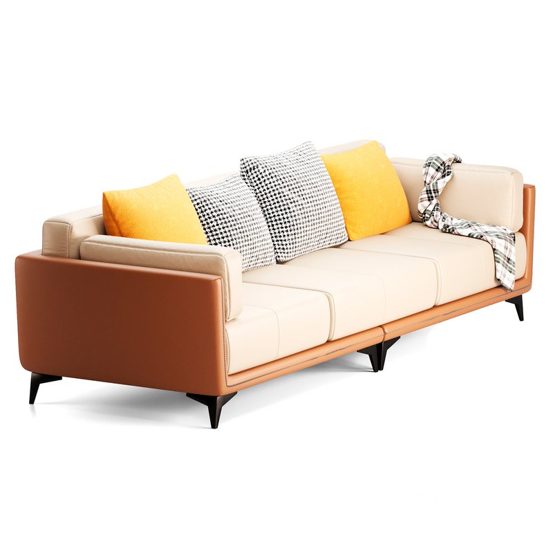 Leather sofa Image 3