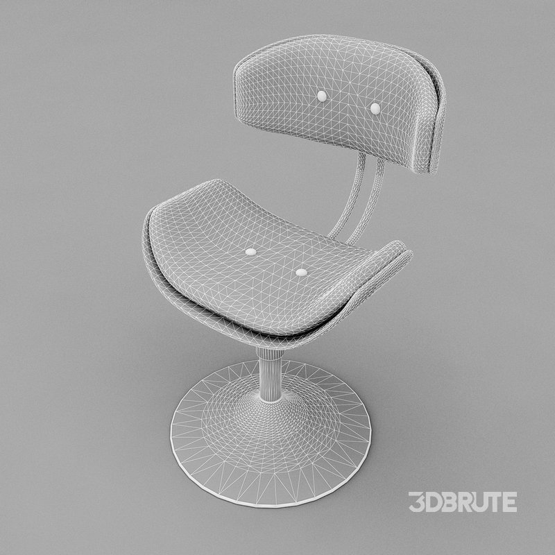 3D Bar Chair Image 7