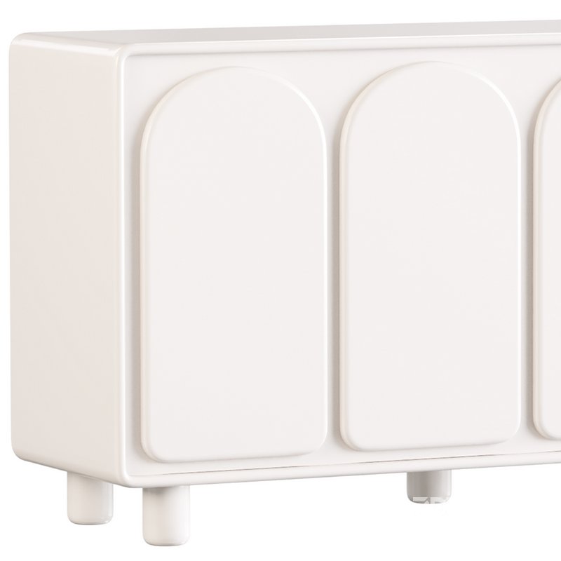 Living Room White Sideboard Image 3