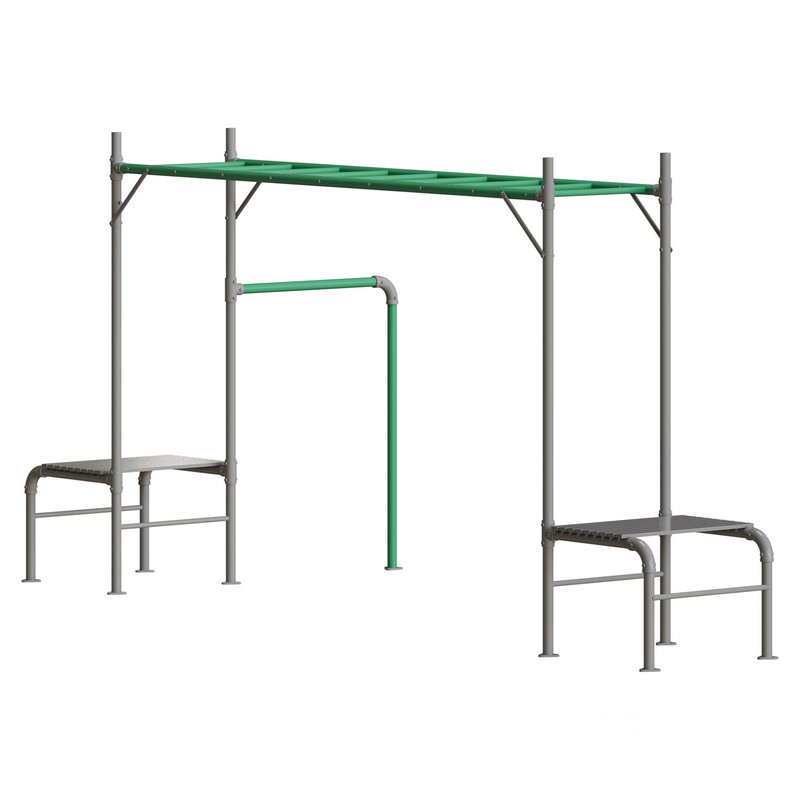 JUNIOR JUNGLE MONKEY BAR MODULE – LIFESPAN KIDS Image 2