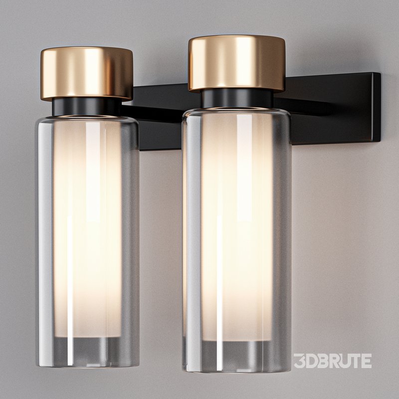 1950 Inspired Osman Double Wall Cylindrical Diffusers by Corrado Dotti Image 5