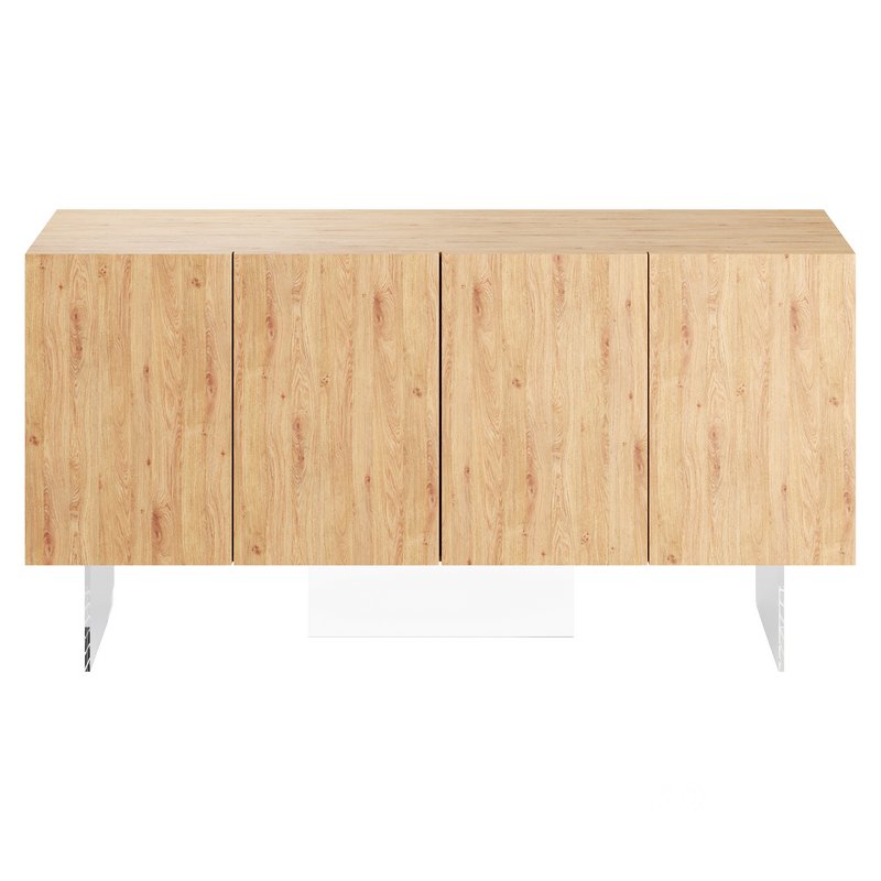 Wood Sideboard Image 4