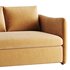 WHITE PERFORMANCE FABRIC SLEEPER SOFA - Thumbnail 2