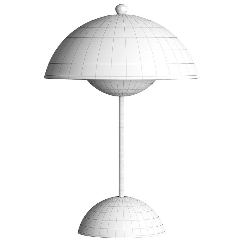 Tradition Flowerpot Battery Table Lamp Image 2