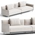 QUADRA Sofa with integrated magazine rack By HC28 Cosmo 2 - Thumbnail 1