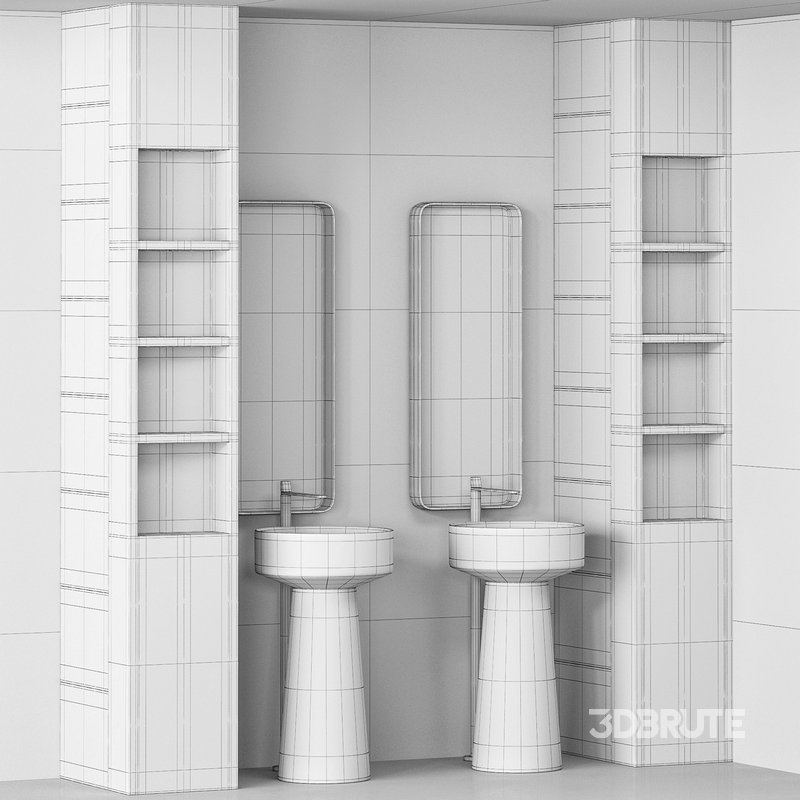 Bathroom Furniture Composition 03 Image 4