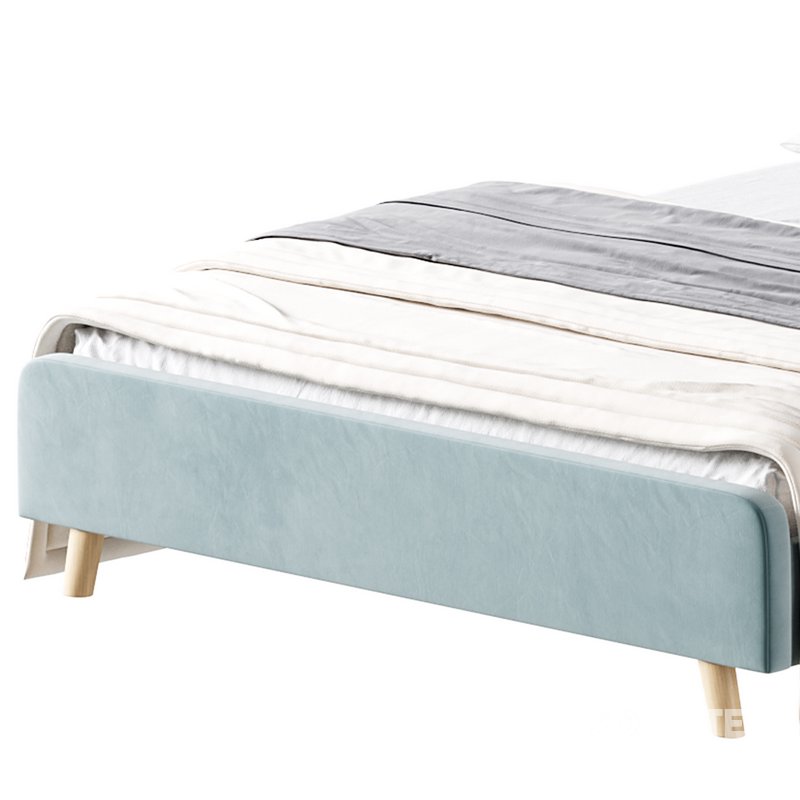 Emmerson Upholstered Low Rise Bed Frame Image 6